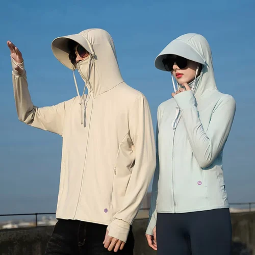 Women’s Breathable Quick-Dry Hooded Outdoor Jacke