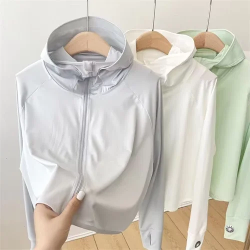 Women’s Lightweight Ice-Silk-Feel Sun Coverage Jacket
